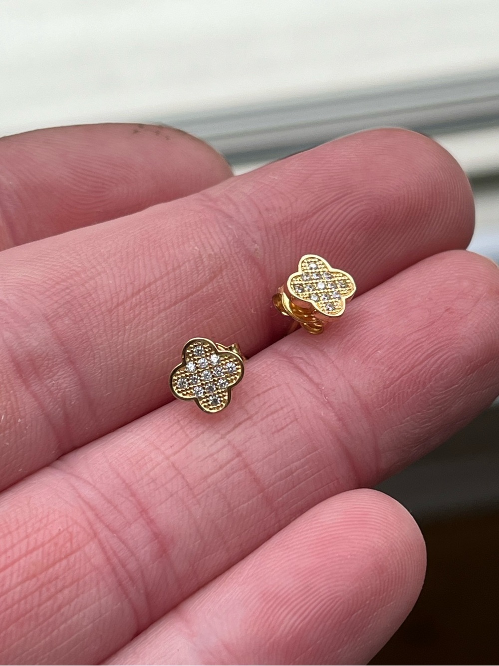 .925 Flower Earrings